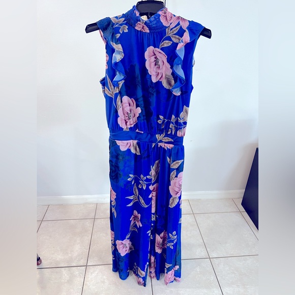 G by Giuliana Mock Neck Knit Jumpsuit - - Picture 3 of 5